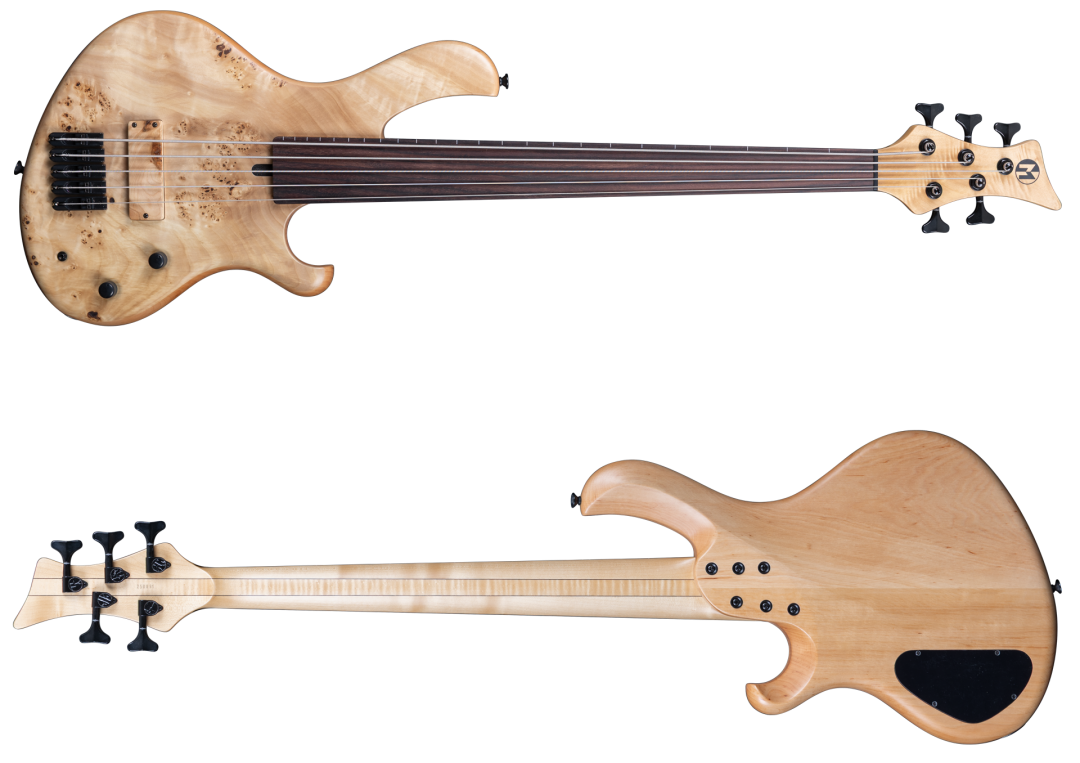 Maruszczyk Instruments Frog Omega 5p Eye Poplar Fretless